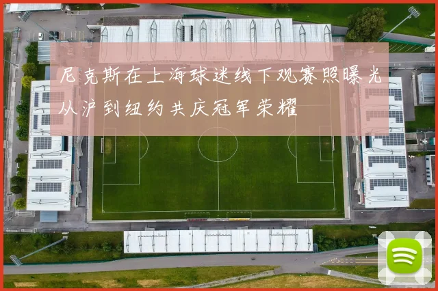 尼克斯在上海球迷线下观赛照曝光从沪到纽约共庆冠军荣耀