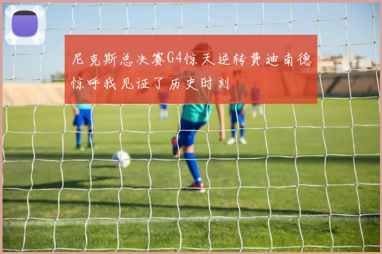 尼克斯总决赛G4惊天逆转费迪南德惊呼我见证了历史时刻